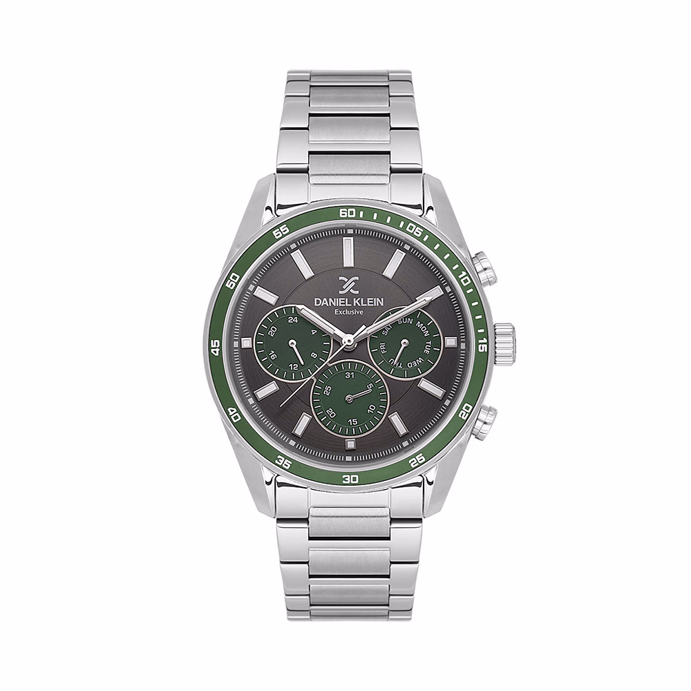 Daniel Klein Exclusive - Ceas Barbatesc Quartz Argintiu DK.1.14220.5