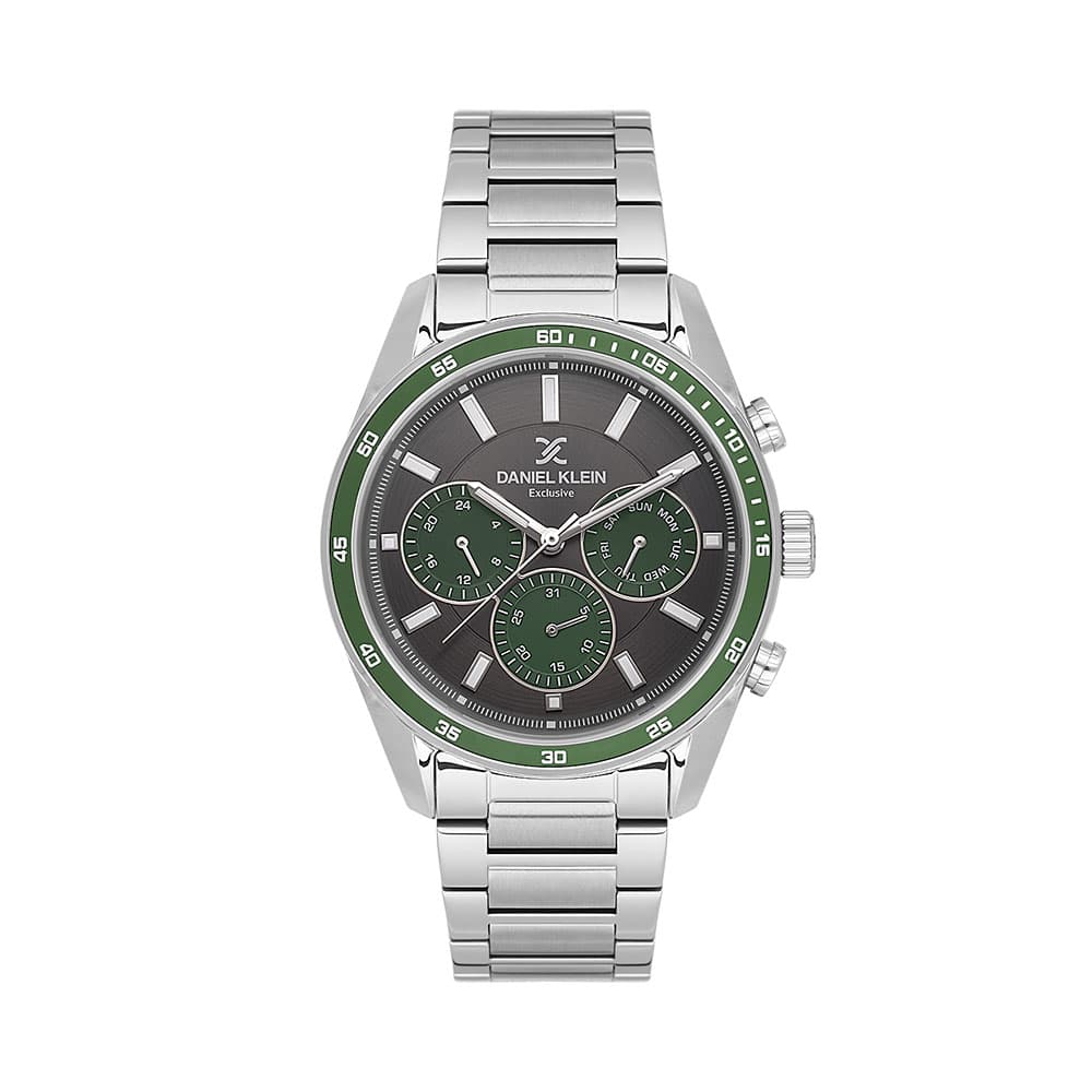 Daniel Klein Exclusive - Ceas Barbatesc Quartz Argintiu DK.1.14220.5