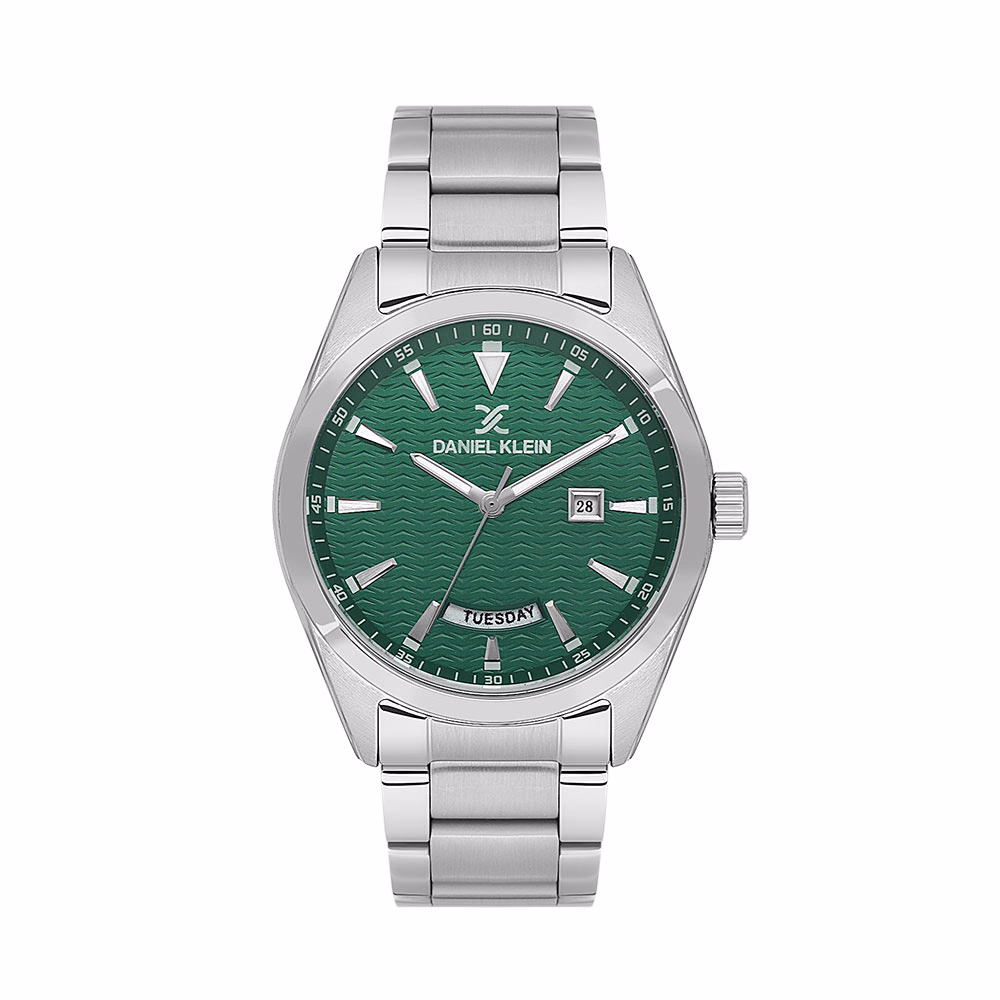 Daniel Klein Premium - Ceas Barbatesc Quartz Argintiu DK.1.14087.3