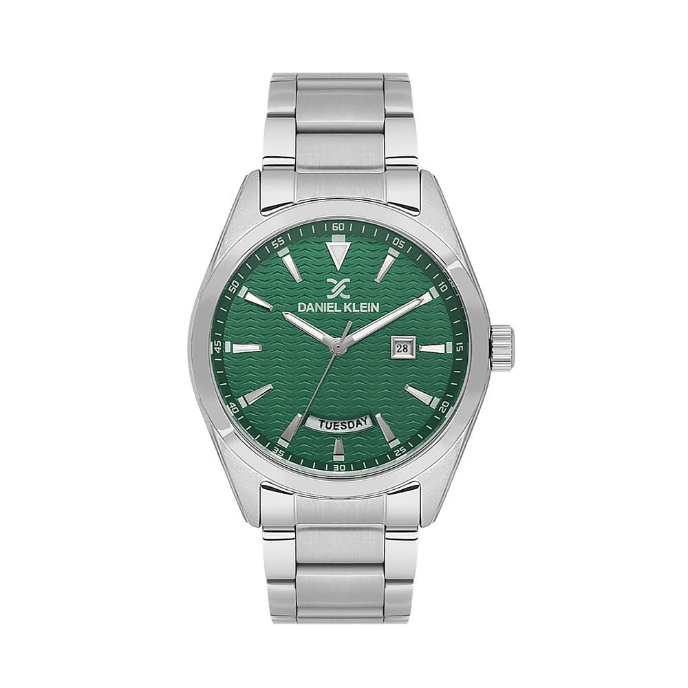 Daniel Klein Premium - Ceas Barbatesc Quartz Argintiu DK.1.14087.3