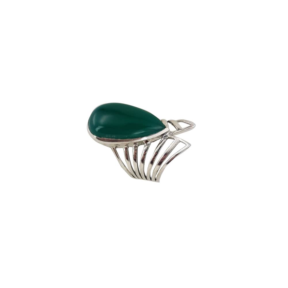 Inel argint onix verde Destiny marimea 55