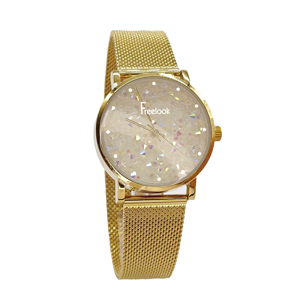 Freelook Lumiere - Ceas Dama Quartz Auriu FL.2.10158.4