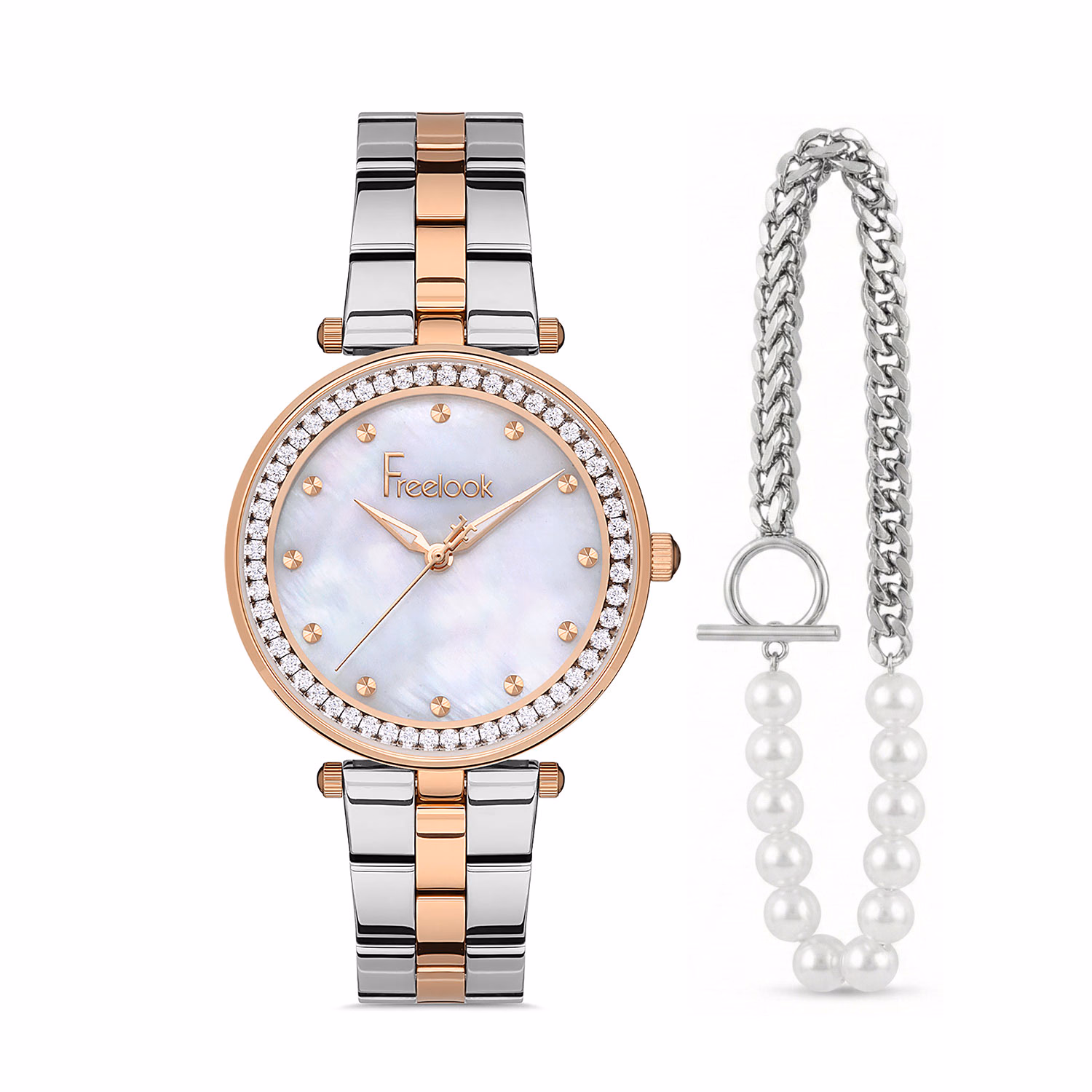 Freelook Lumiere - Ceas Dama Quartz Argintiu FL.1.10368.4