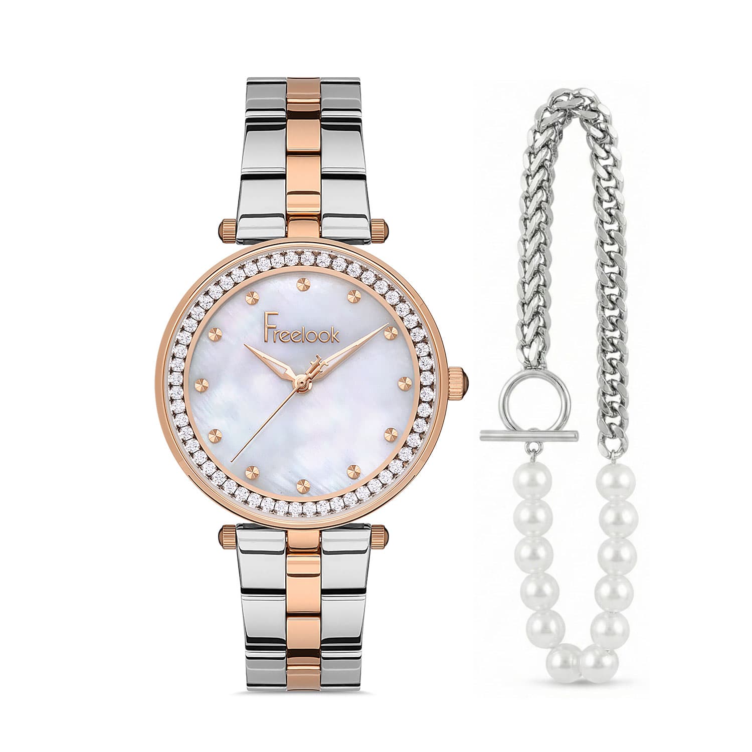 Freelook Lumiere - Ceas Dama Quartz Argintiu FL.1.10368.4