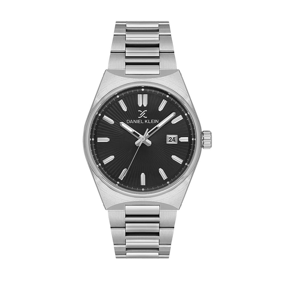 Daniel Klein Premium - Ceas Barbatesc Quartz Argintiu DK.1.14140.2