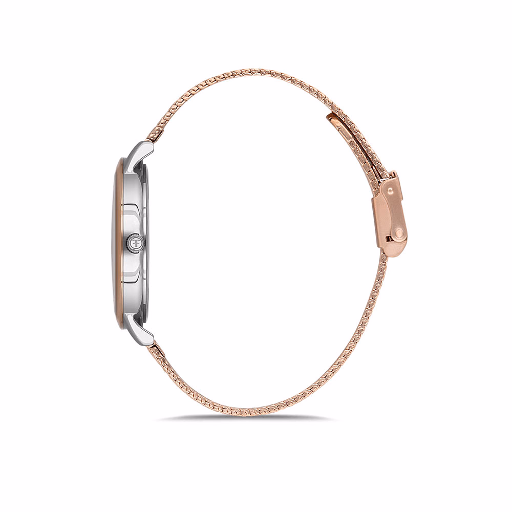 Freelook Eiffel - Ceas Dama Quartz Auriu Rose FL.1.10143.6