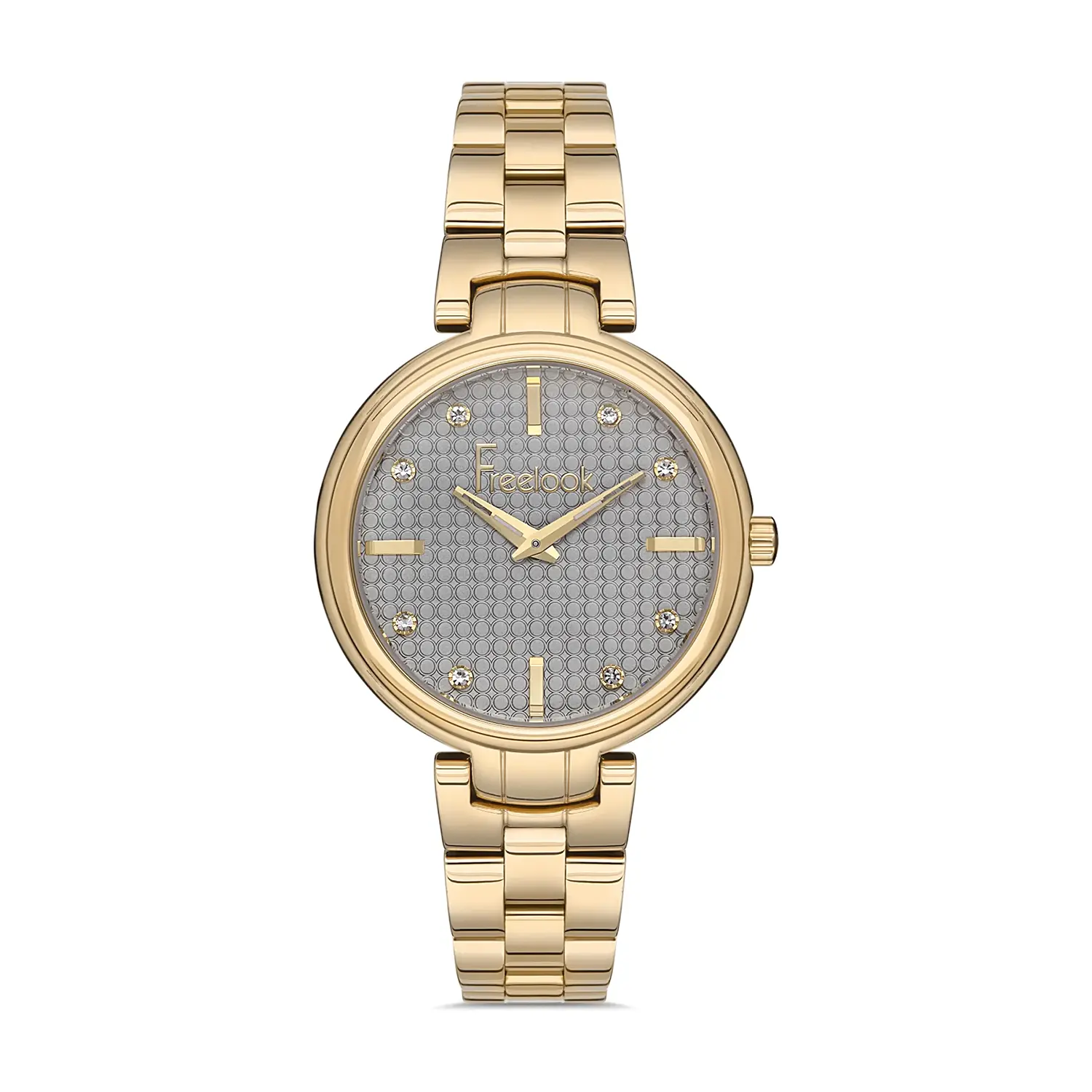 Freelook Eiffel - Ceas Dama Quartz Auriu FL.1.10213.3