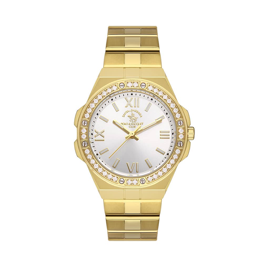 Santa Barbara Polo Luxury - Ceas Dama Quartz Auriu SB.1.10492.2