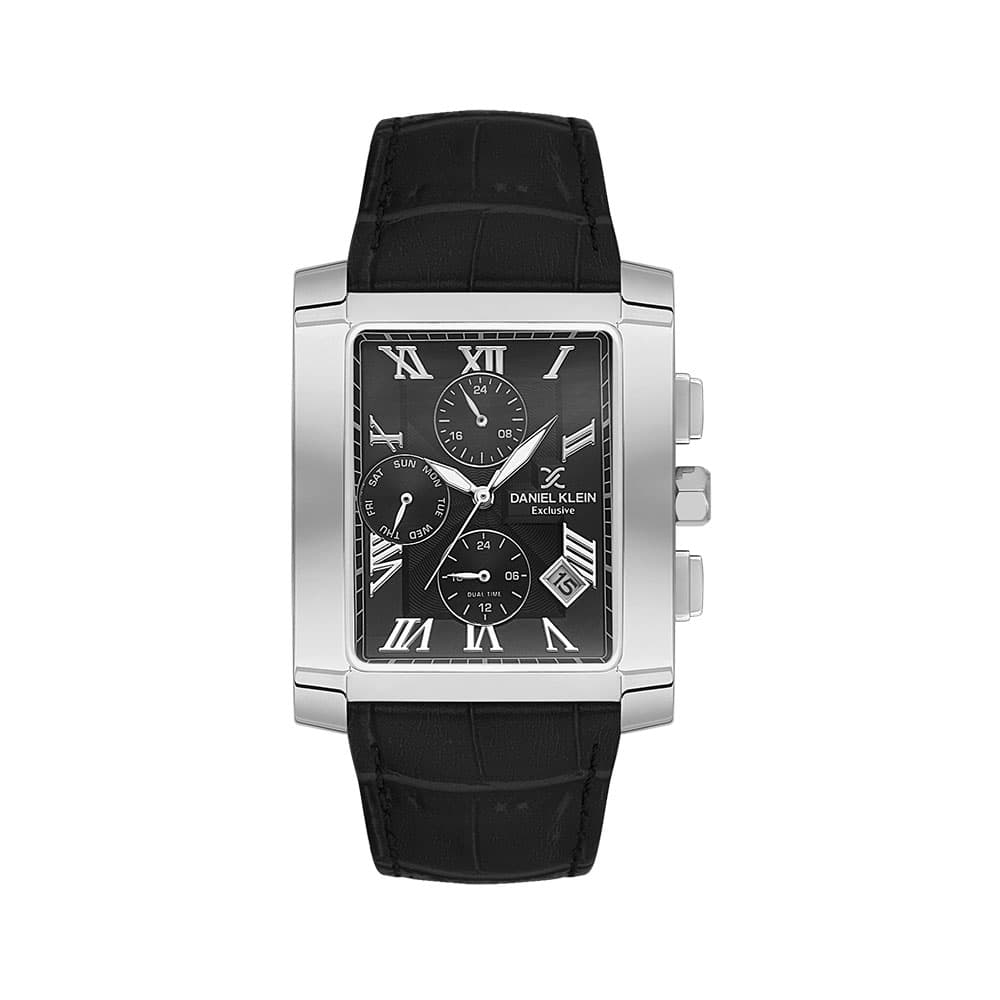 Daniel Klein Exclusive - Ceas Barbatesc Quartz Negru DK.1.14249-2