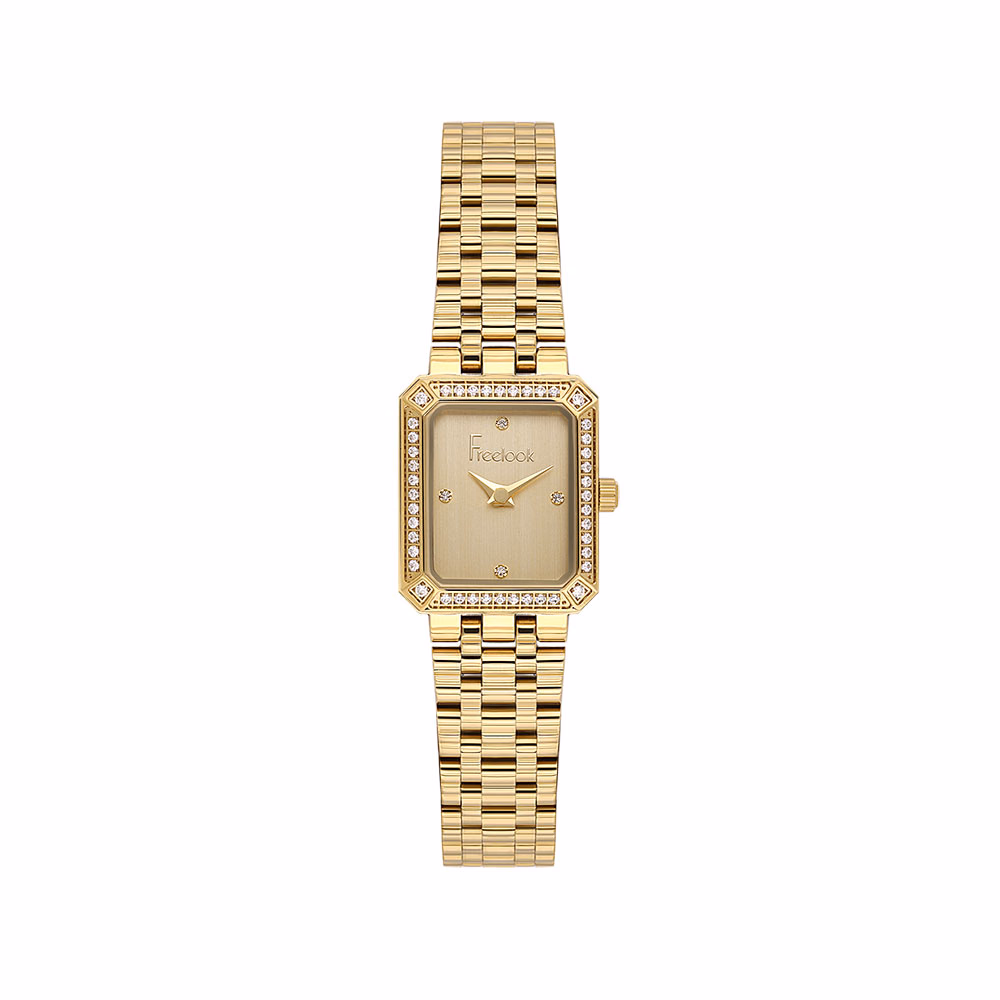 Freelook Jolie - Ceas Dama Quartz Auriu FL.1.10539-4