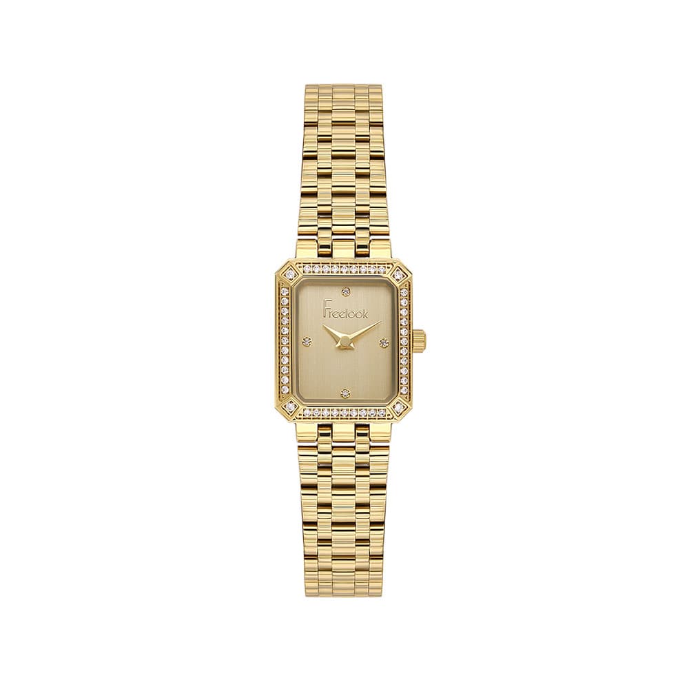 Freelook Jolie - Ceas Dama Quartz Auriu FL.1.10539-4