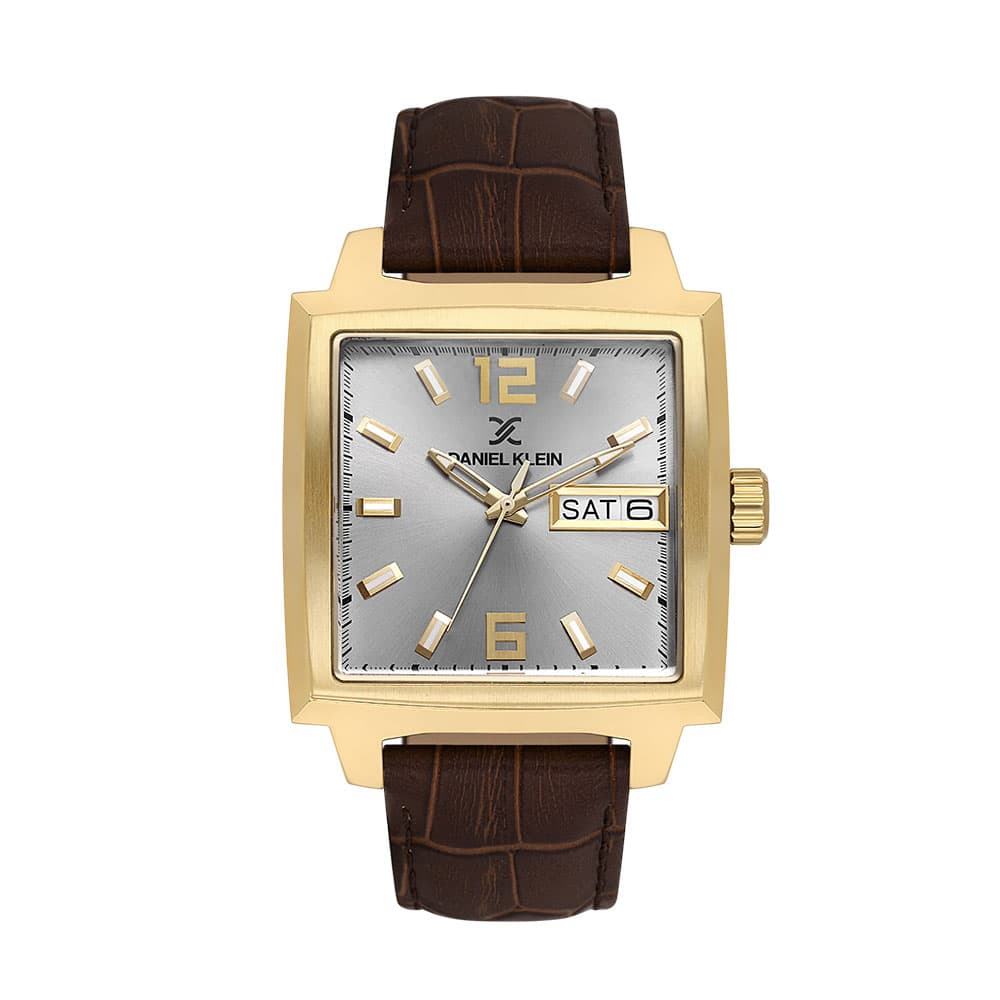 Daniel Klein Premium - Ceas Barbatesc Quartz Cafeniu DK.1.13991.5