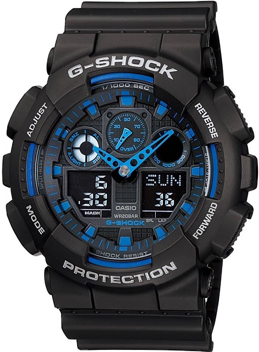Мъжки часовник CASIO G-SHOCK - GA-100-1A2ER