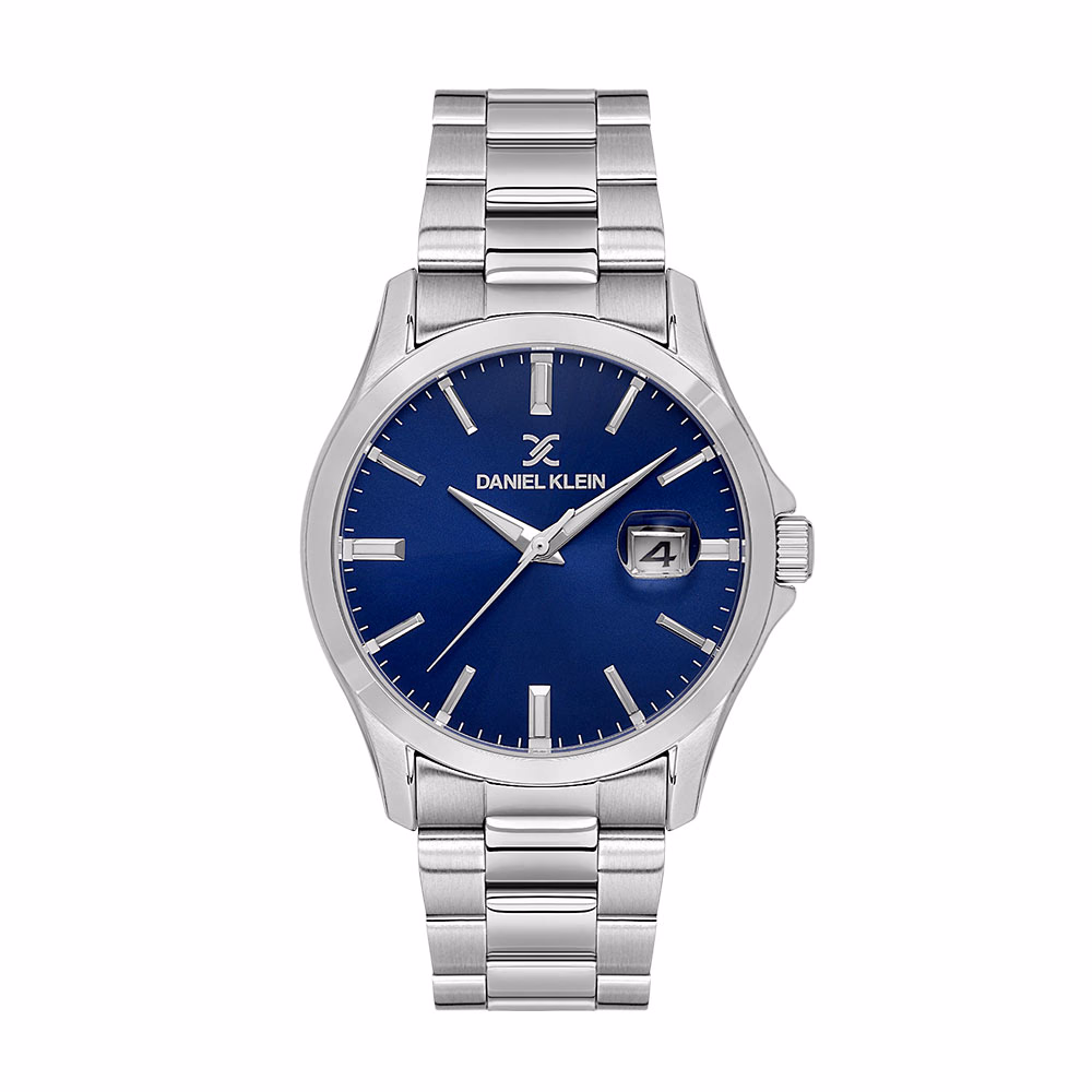 Daniel Klein Premium - Ceas Barbatesc Quartz Argintiu DK.1.14146.4