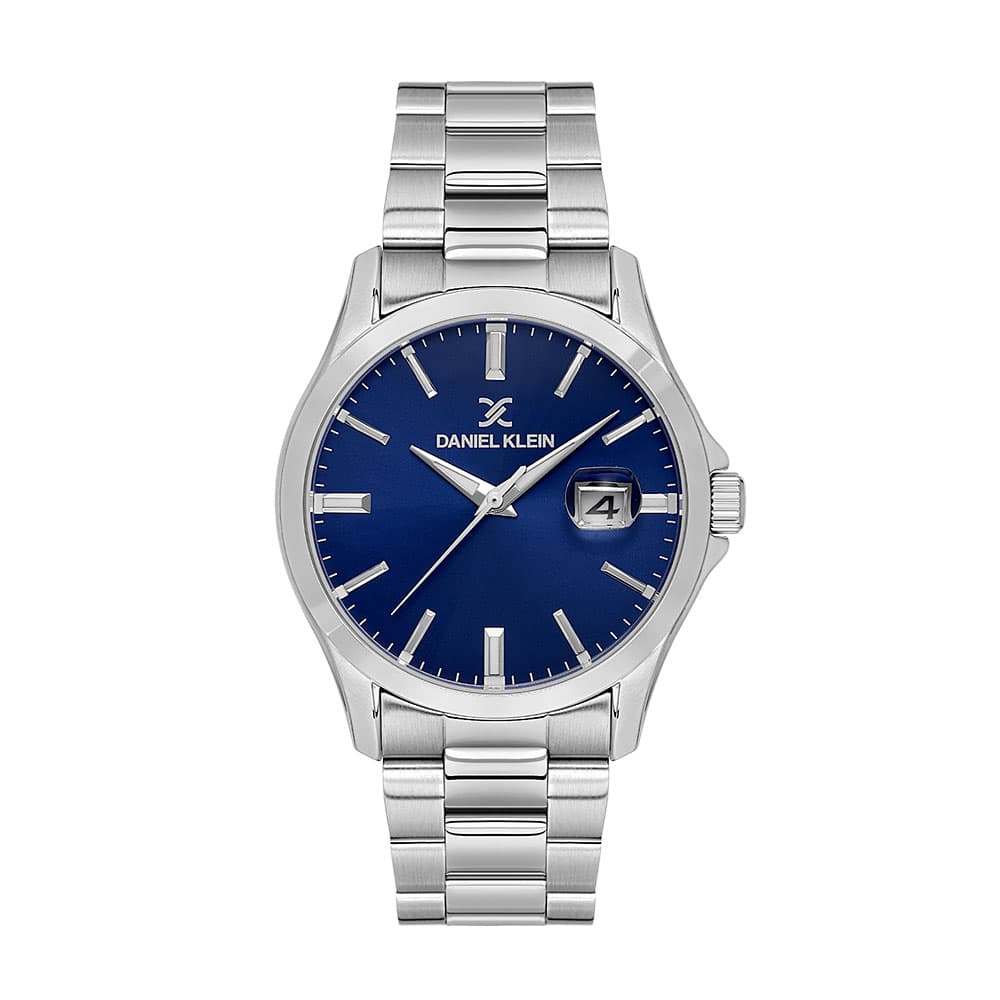 Daniel Klein Premium - Ceas Barbatesc Quartz Argintiu DK.1.14146.4