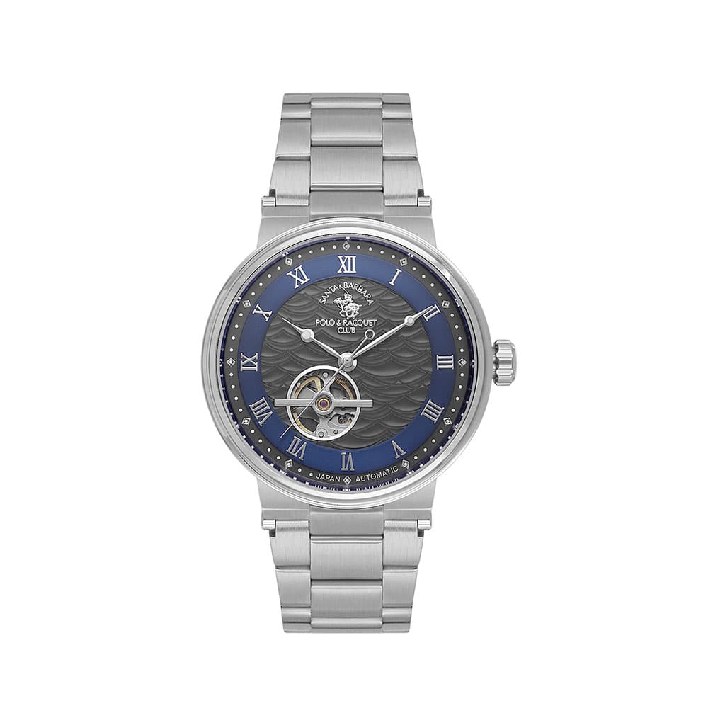 Santa Barbara Polo Luxury - Ceas Barbatesc Automatic Argintiu SB.1.10631.1