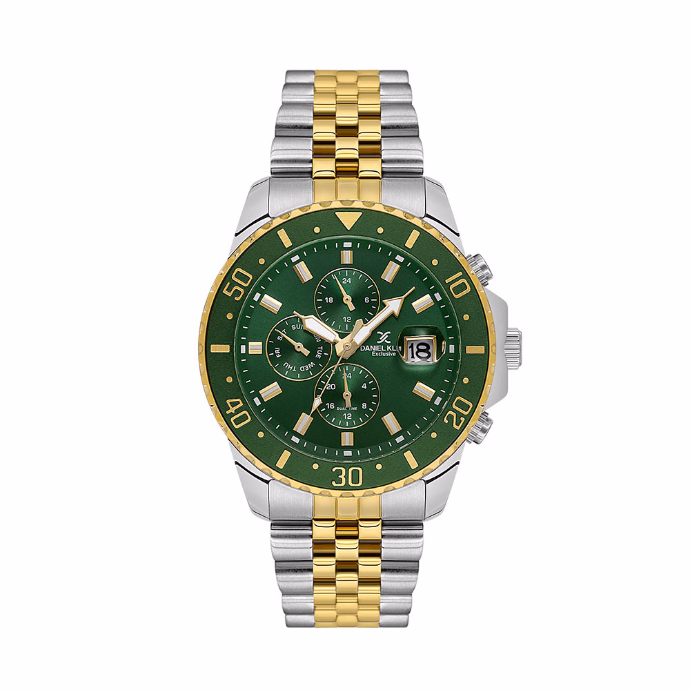 Daniel Klein Exclusive - Ceas Barbatesc Quartz Auriu DK.1.14243-4