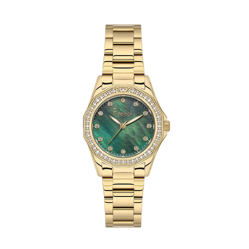 Freelook Lumiere - Ceas Dama Quartz Auriu FL.1.10472.3