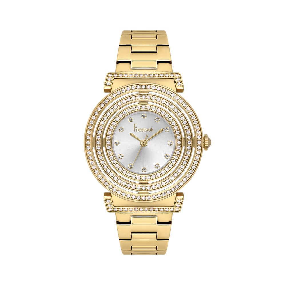 Freelook Charmant - Ceas Dama Quartz Auriu FL.1.10501.3