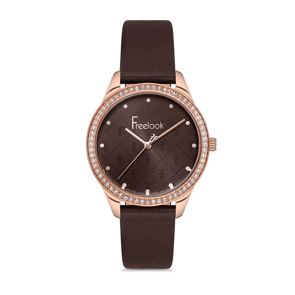 Freelook Belle - Ceas Dama Quartz Cafeniu FL.1.10122.4