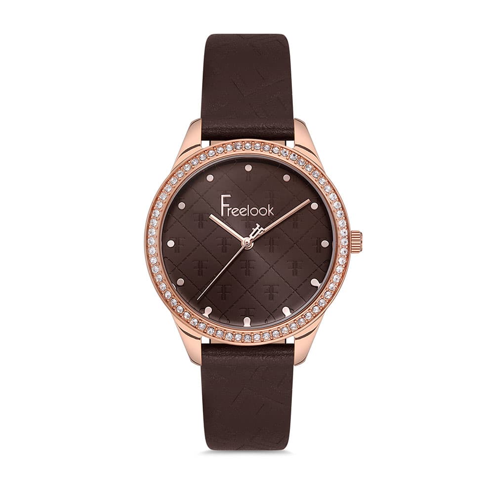 Freelook Belle - Ceas Dama Quartz Cafeniu FL.1.10122.4