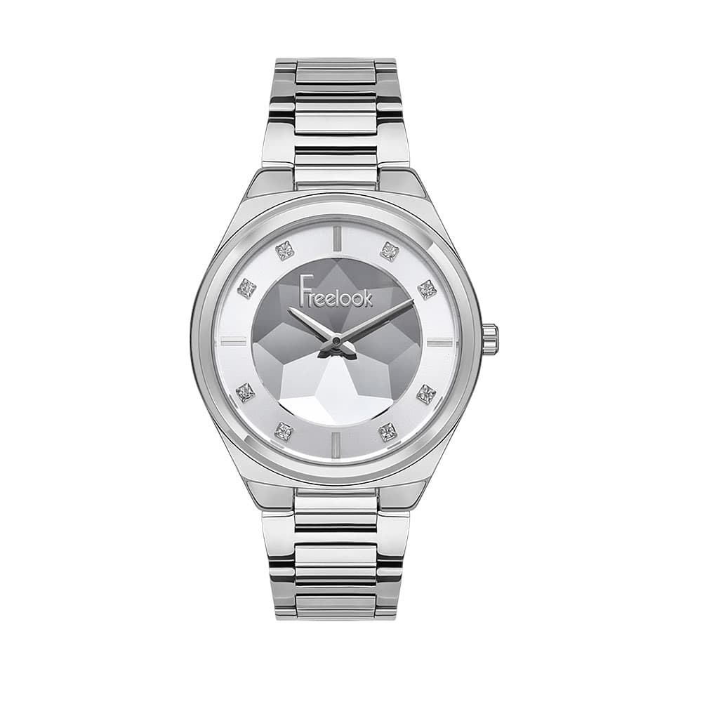 Freelook Eiffel - Ceas Dama Quartz Argintiu FL.1.10379.1